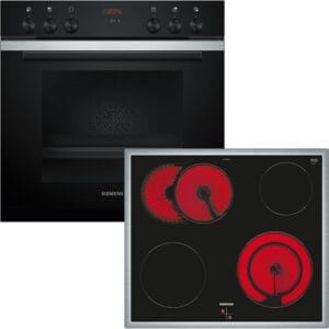 Elektrinė kaitlentė Siemens EA64RGNA1E +  Orkaitė Siemens HE213ABS3